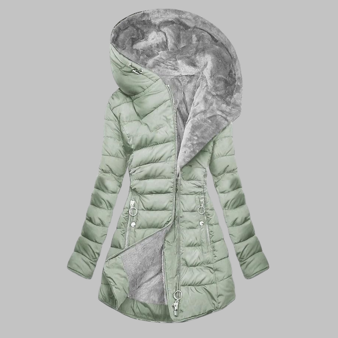 Yenge | Casual Slim Fit Hooded Long Sleeve Jacket