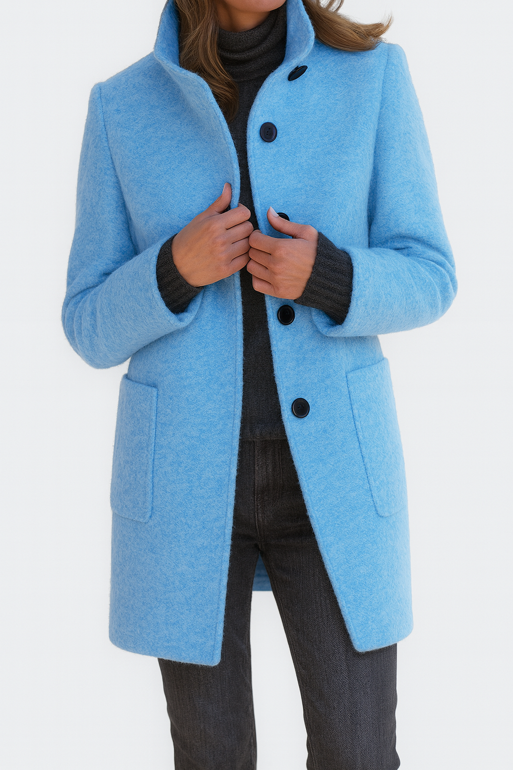 Yvonne | The High-Collar Coat