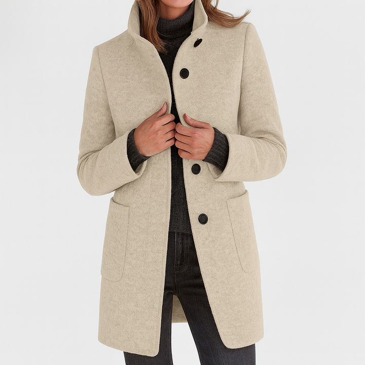 Yvonne | The High-Collar Coat