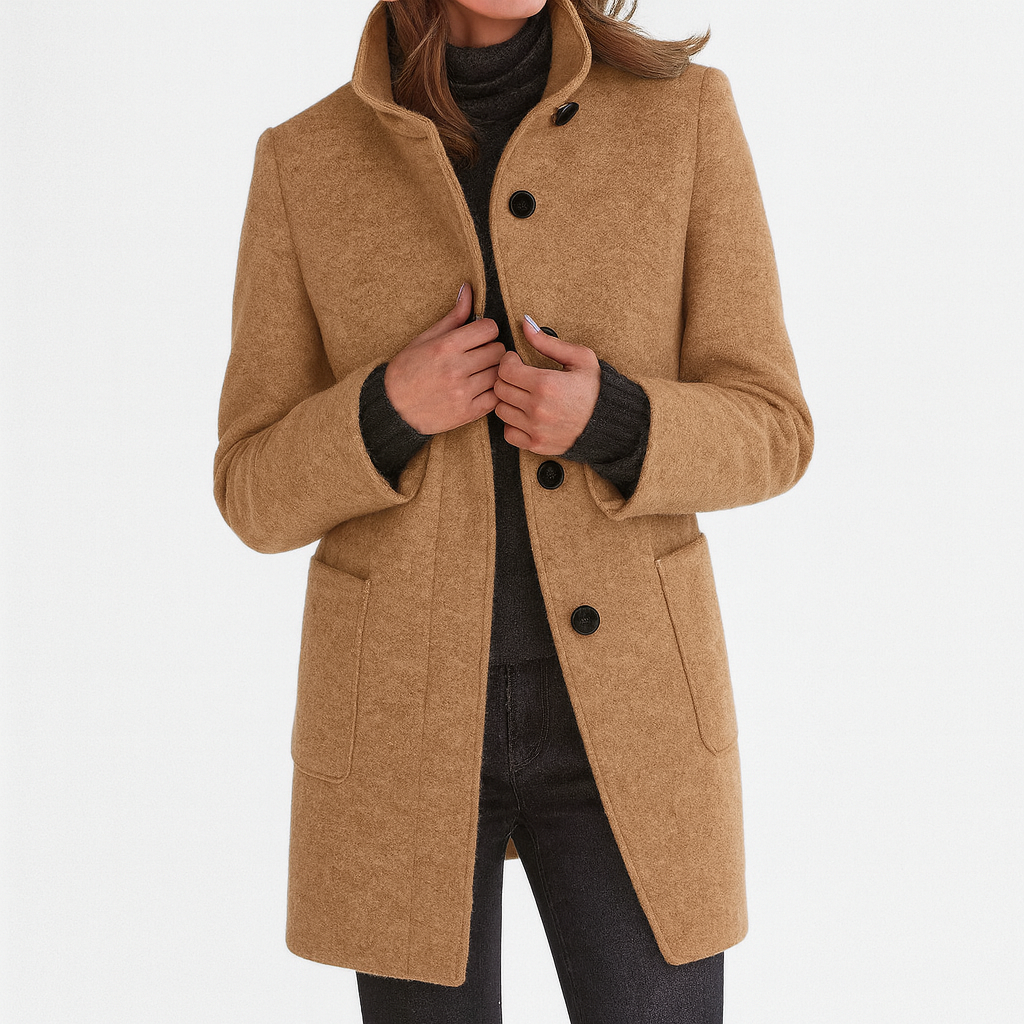 Yvonne | The High-Collar Coat